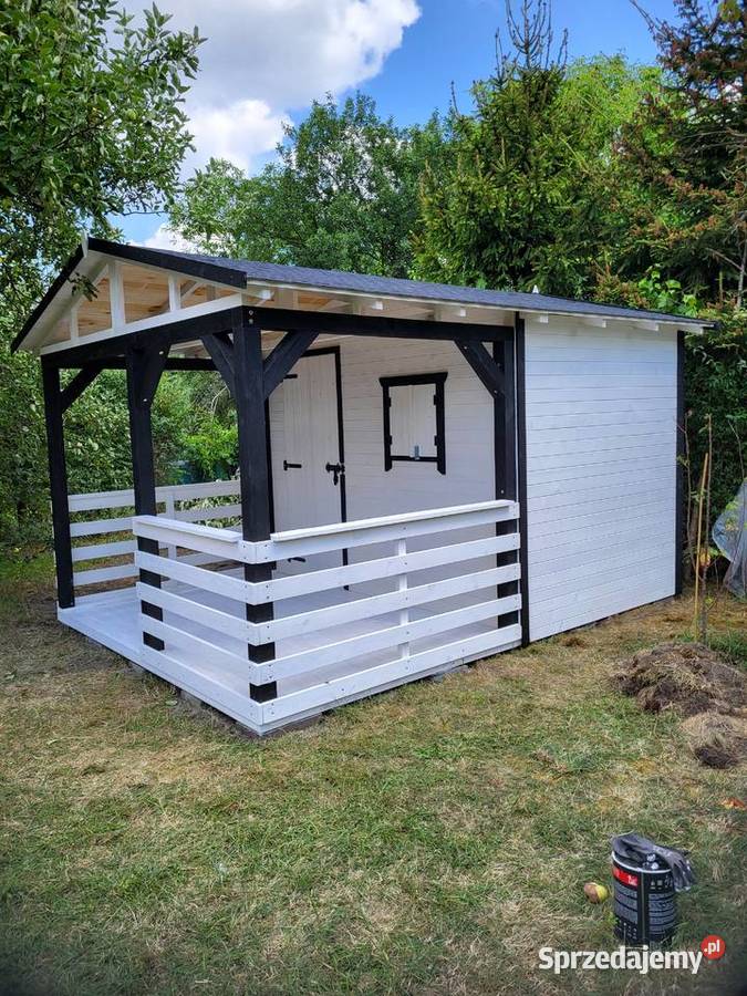Domek ogrodowy z tarasem montaż transport kraj Wrocław