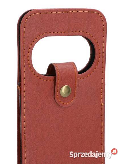 Brązowa Torba na Wino ze Skóry Ekologicznej 405 Pozostałe Ostrowy nad Okszą