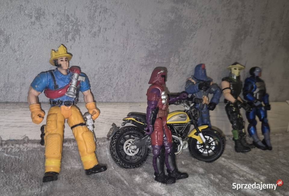Figurki zestaw motor Figurki Figurki Łódź