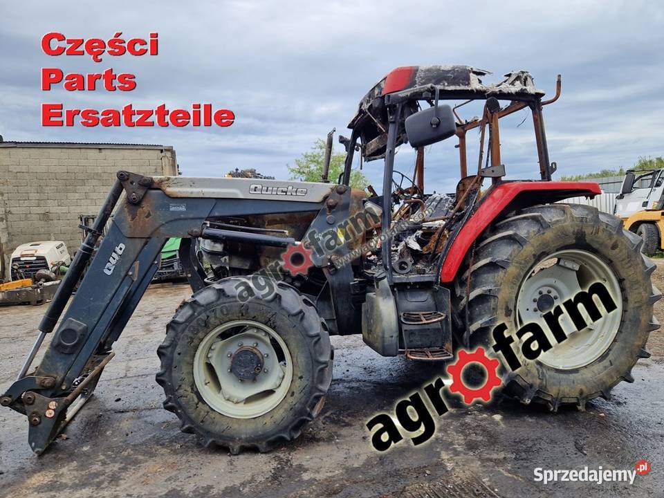 McCormick CX105A części skrzynia biegów silnik Byków