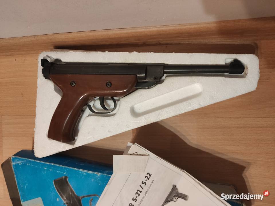 Pistolet Wiatrówka sprężynowa Lider kal 45 mm Sporty strzeleckie i myślistwo