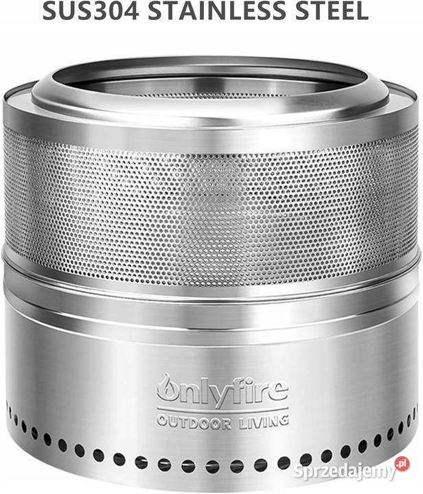 Bezdymne palenisko palone drewnem stal Myszyniec