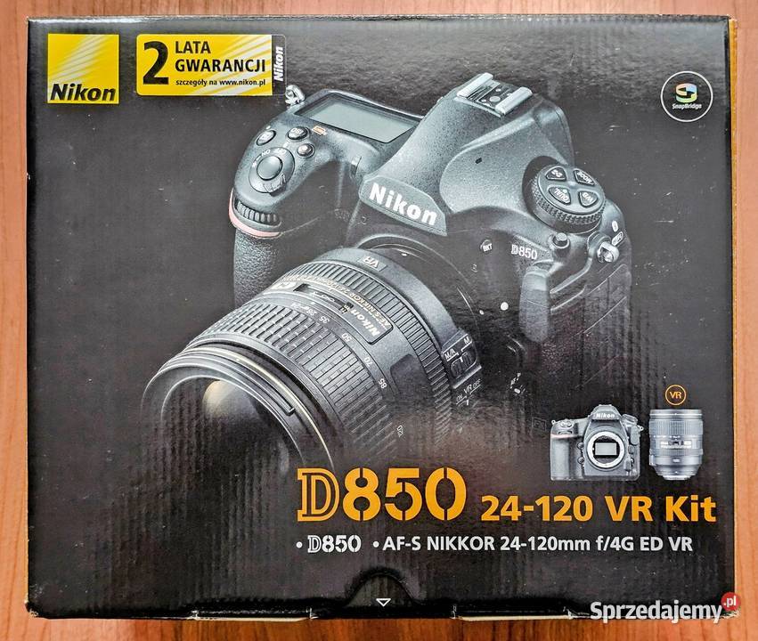 Aparat NIKON D850 zestaw Katowice sprzedam