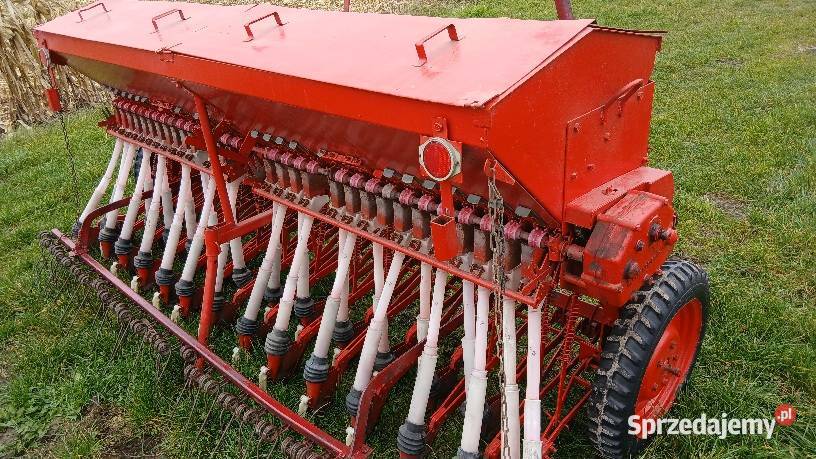 Siewnik Poznaniak 3m Docisk Przekładnia Olejowa nieuszkodzony Turek