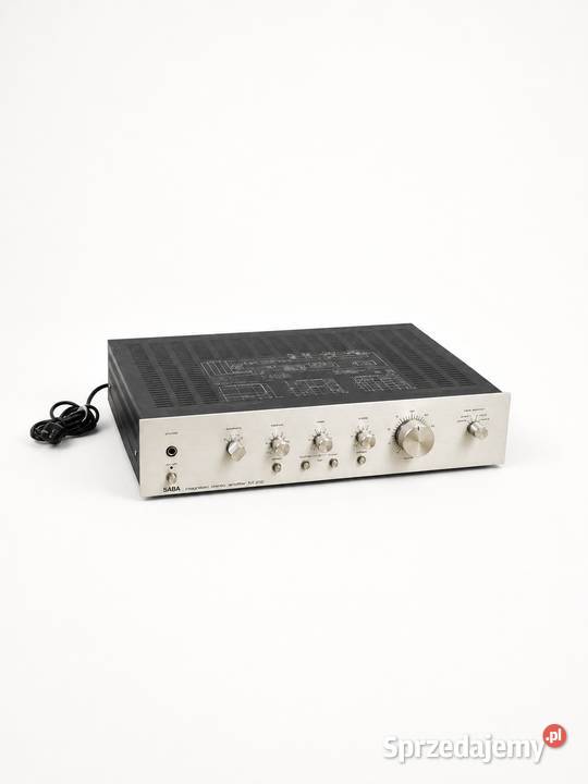 Klasyczny Wzmacniacz Stereo VINTAGE SABA MI 212 Poddębice sprzedam