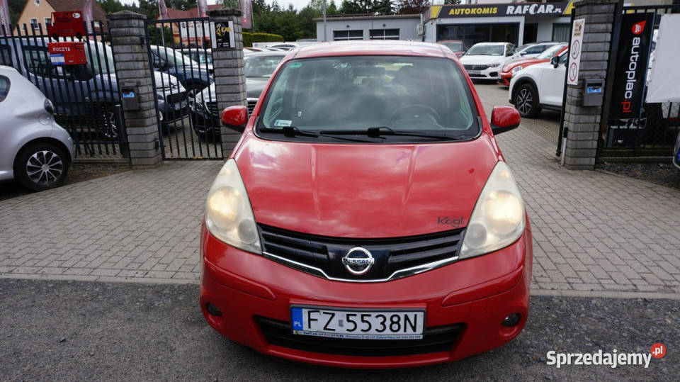 Nissan Note zarejestrowany ubezpieczony Zielona Góra sprzedam