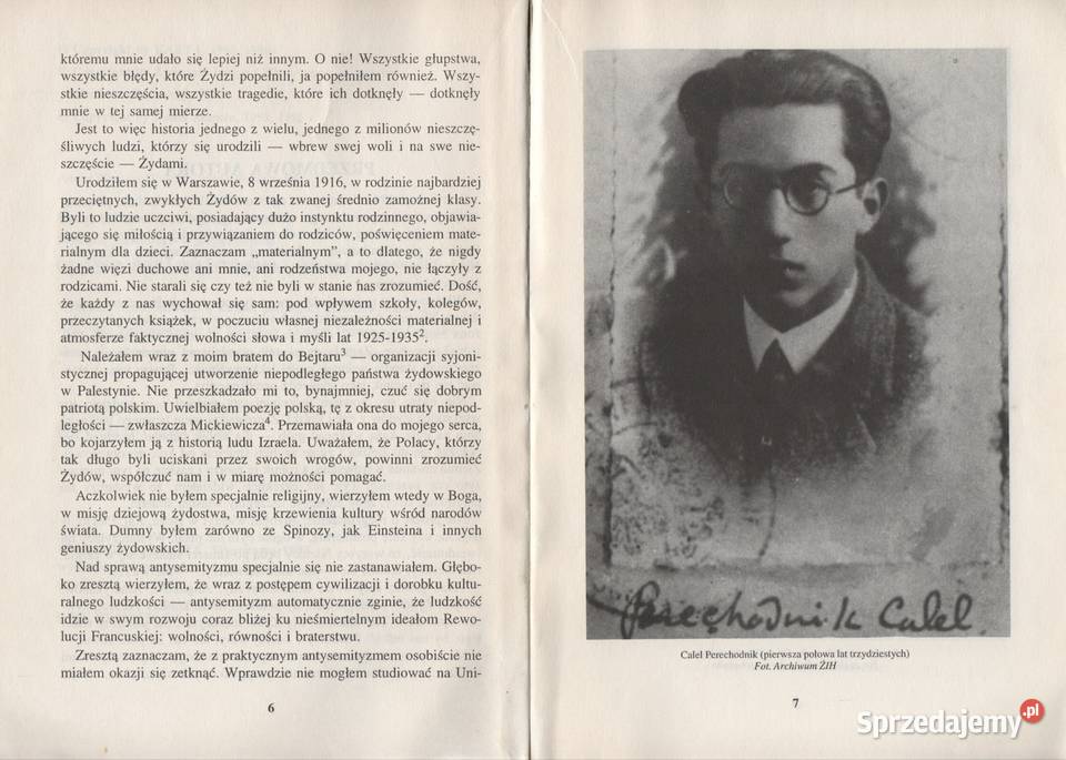 CZY JA JESTEM MORDERCĄ Calel Perechodnik