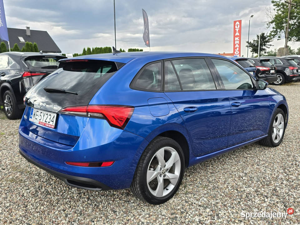 koda Scala STYLE Race Blue Salon Polska 2022 Włocławek