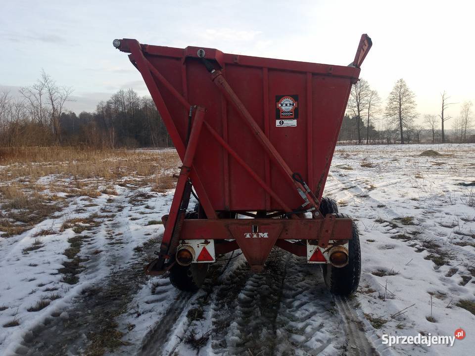 Przyczepa wywrotka Tim tandem Przyczepy rolnicze Radom sprzedam