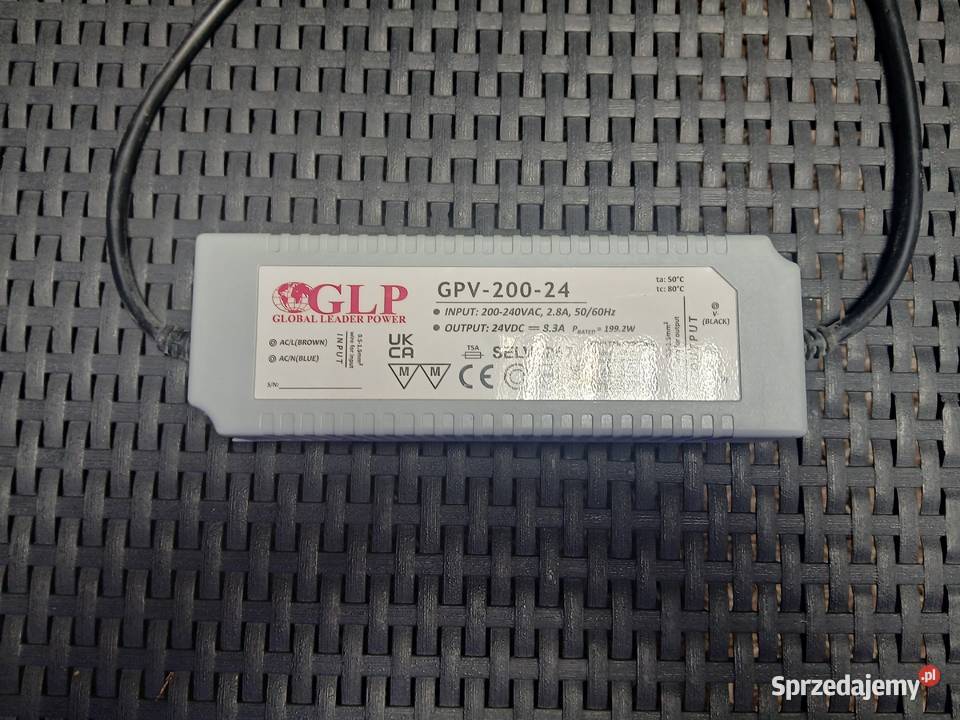 Zasilacz LED 24V 144W GPV20024 GLP hermetyczny Pozostałe Ozorków sprzedam