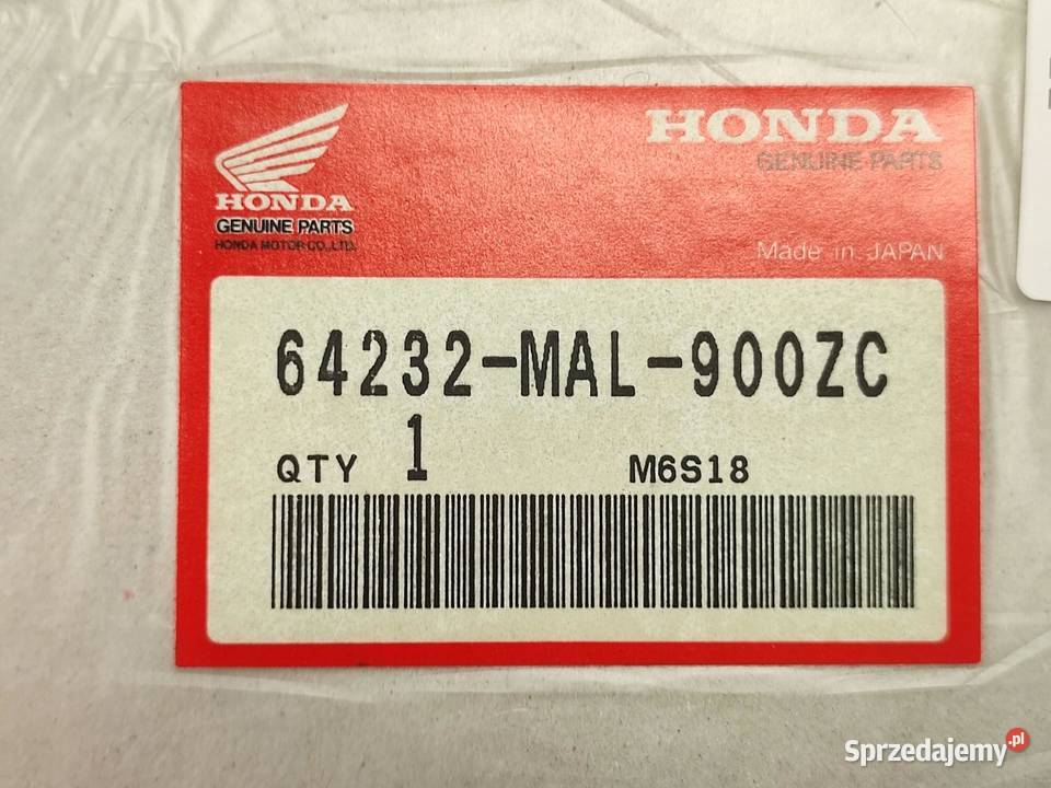NAKLEJKA 600 PRAWY BOCZEK HONDA CBR600F osobowe