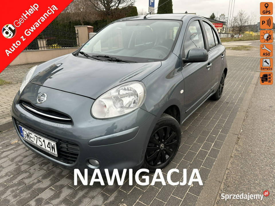 Nissan Micra Benzyna klimatyzacja mrozi dotykowa Wejherowo