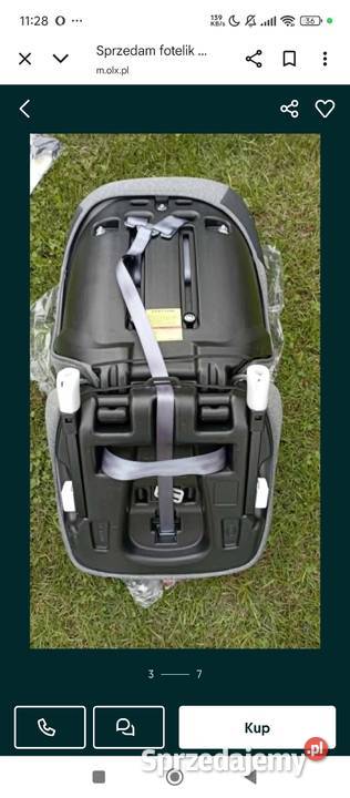 Fotelik samochodowy powyżej 36kg