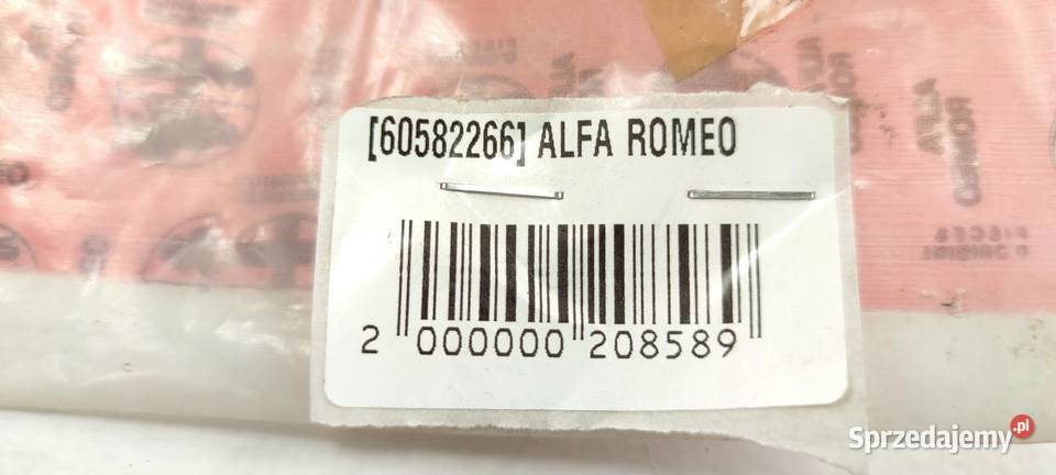 ALFA ROMEO 164 DOLNA OSONA ZDERZAKA PRZÓD sprzedam