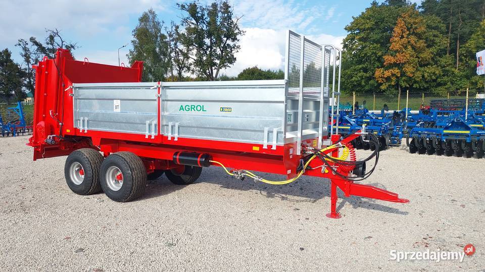 Rozrzutnik obornika ROLTRANS IGAMET 6 8 ton UNIA Pasłęk