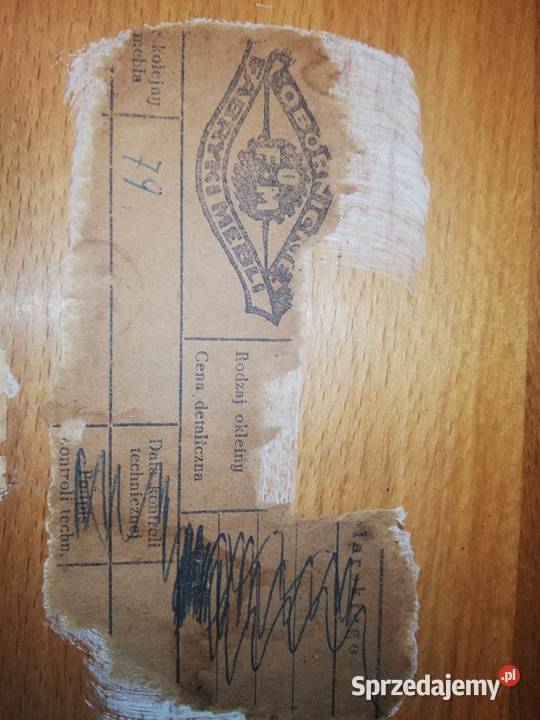 Stolik PRL Jamnik lata 60te Obornickie Fabryki mazowieckie Warszawa