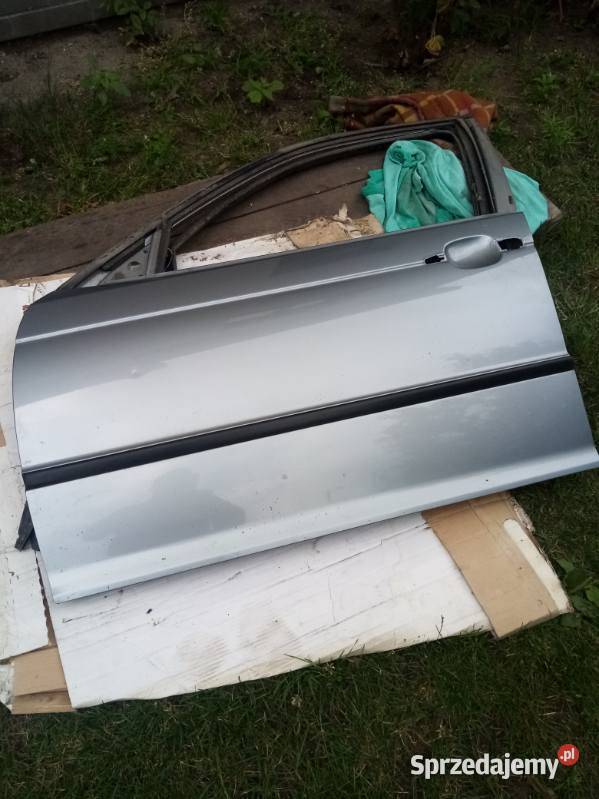 KOMPLET DRZWI BMW E46 SILBERGRAU METALIC mazowieckie Lipinki