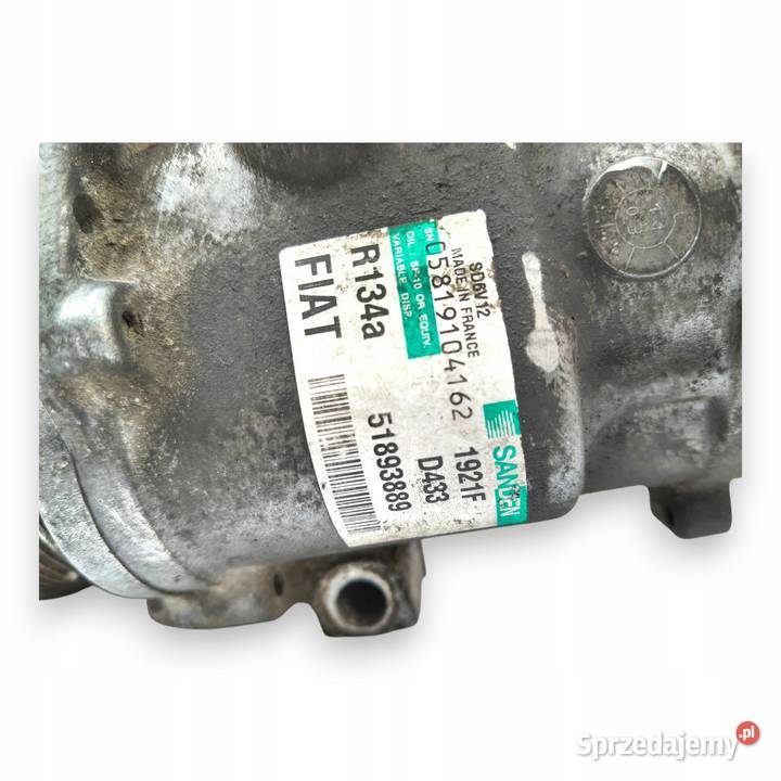 SPRZĘŻARKA KLIMATYZACJI Fiat 13 JTD 51893889 Chełm