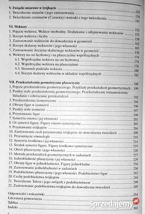 Matematyka 2 Podręcznik Zakres podstawowy Henryk Rok wydania 2003