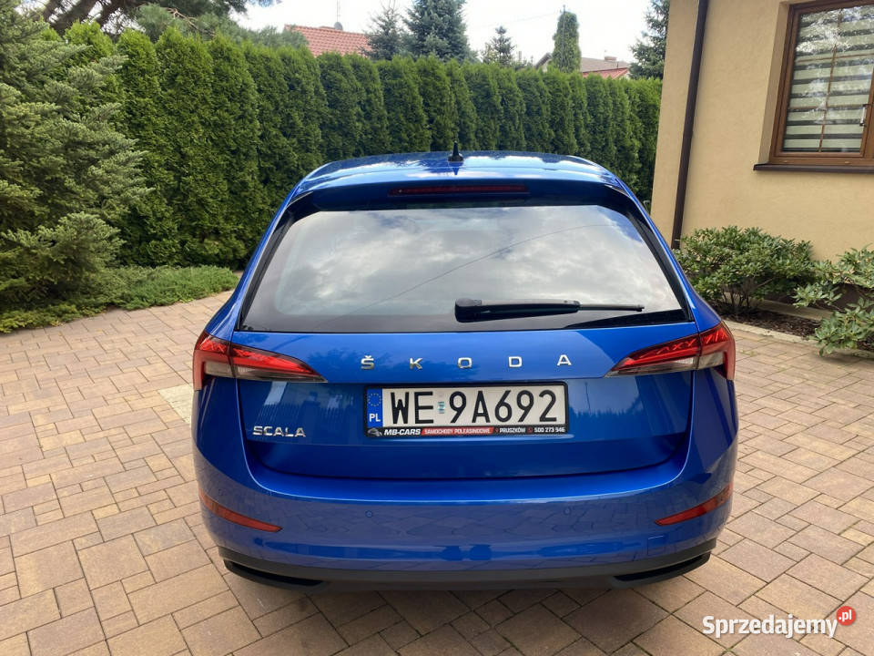 koda Scala I Wł Kraj Bezwypadkowy Bezszkodowy100 komputer pokładowy Pruszków