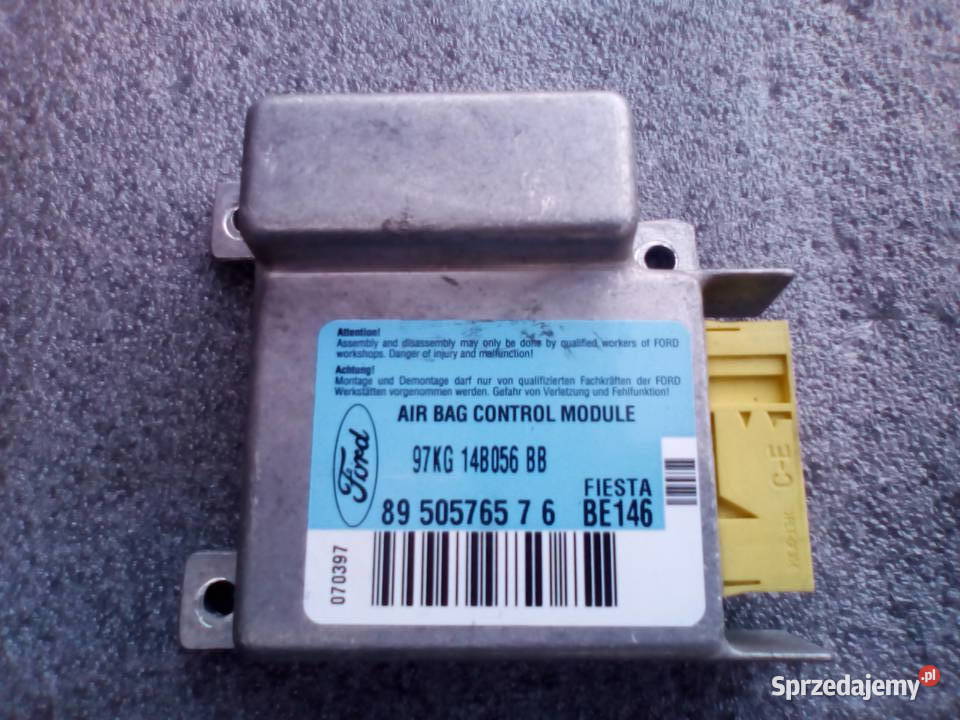 Ford Ka l 13i Sensor poduszek AIRBAG Bukownica