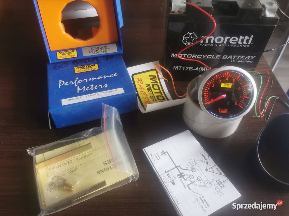 Zegar wskaźnik obrotomierz uniwersalny osobowe