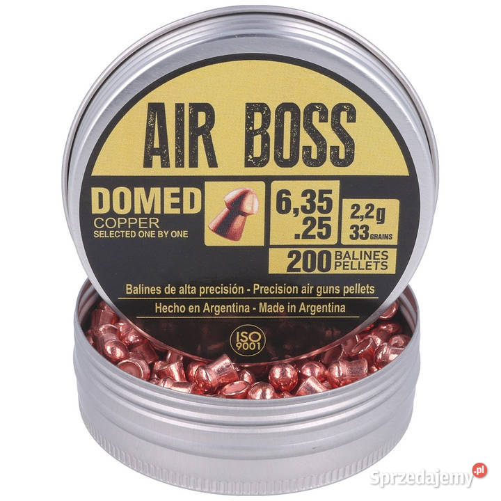 Śrut Apolo Air Boss Domed Copper 635 mm 200 mazowieckie Maciejowice