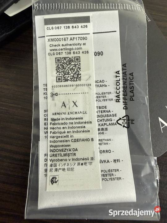 Portfel Armani Exchange Jacques Bifold Cobi Kraków