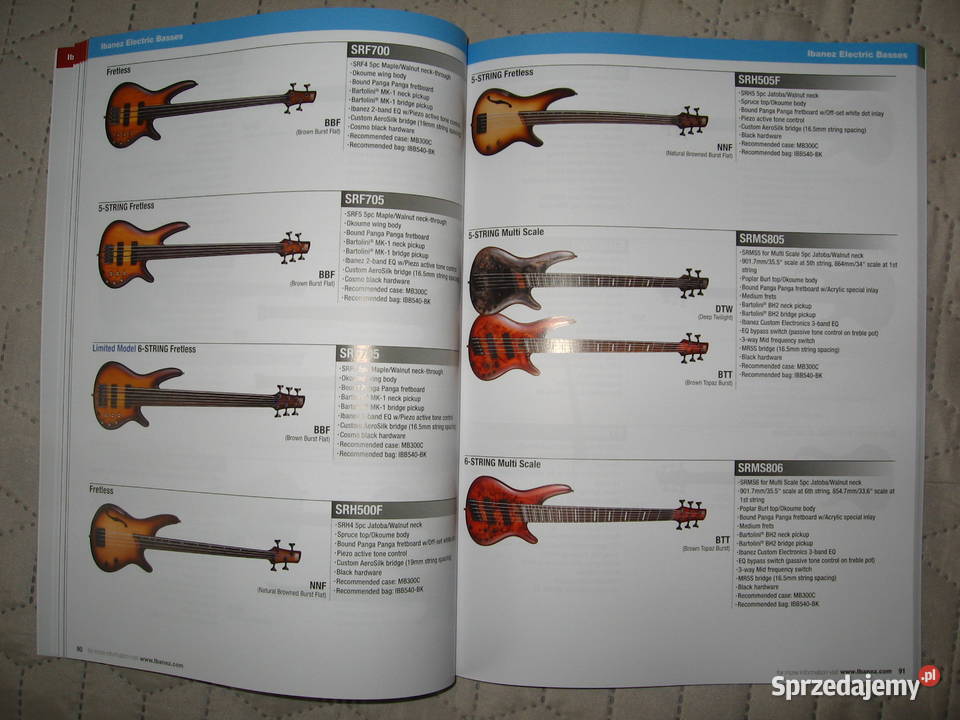 Ibanez 2022 Full Line Catalog katalog gitar Kępice