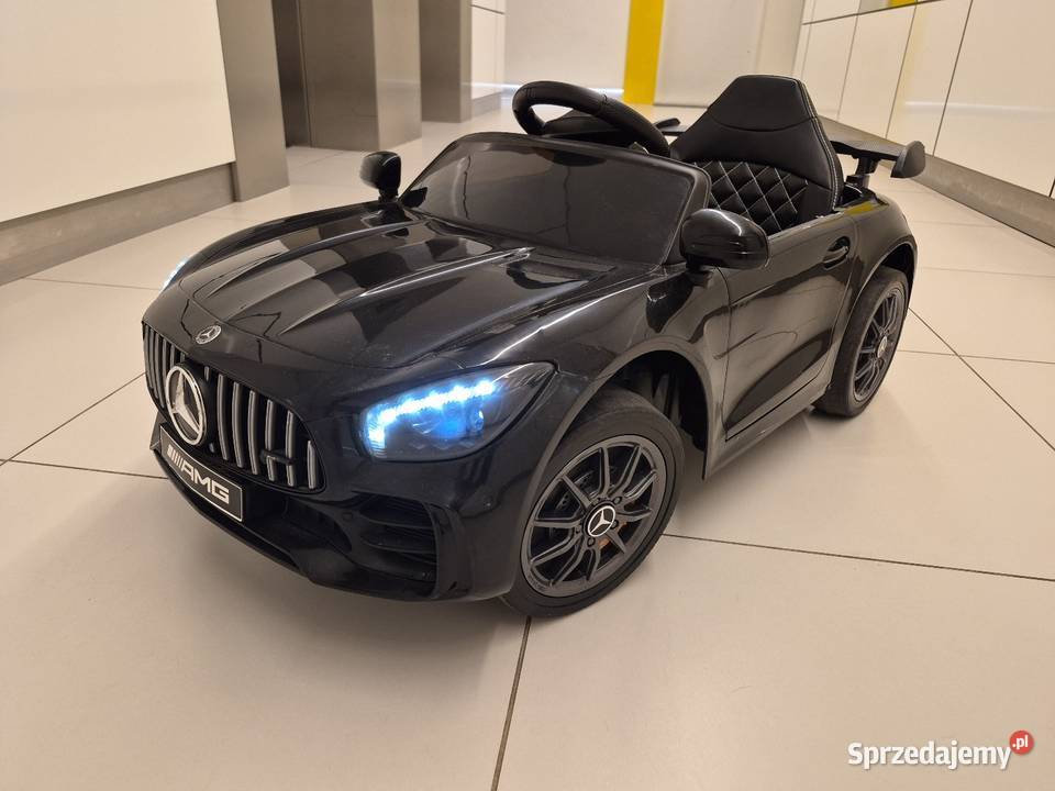 Autko auto na akumulator baterie pilot Mercedes czarny Gdańsk