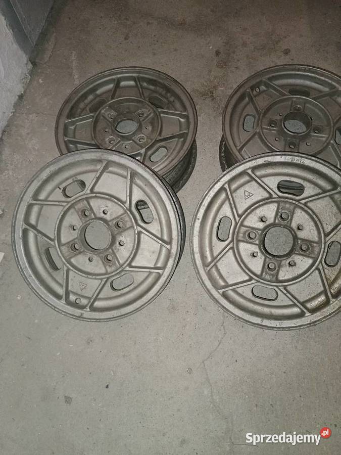 Alufelgi fiat 126p r12 felgi orginał 8 Bielsko-Biała sprzedam