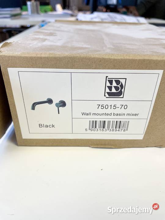 Bateria umywalkowa Mexen Alma podtynkowa czarna sprzedam