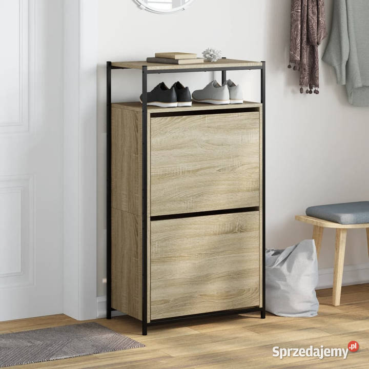 Szafka na buty dąb sonoma 60x34x112 WM840030 Warszawa sprzedam