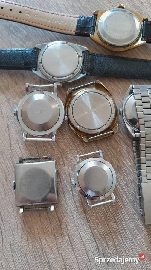 Stare zegarki mechaniczne z prl Tarnowskie Góry