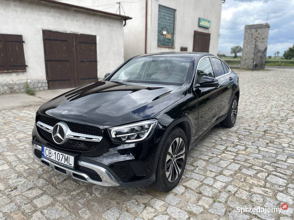 Mercedes GLC Coupe 200d 4matic niski przebieg Wtelno