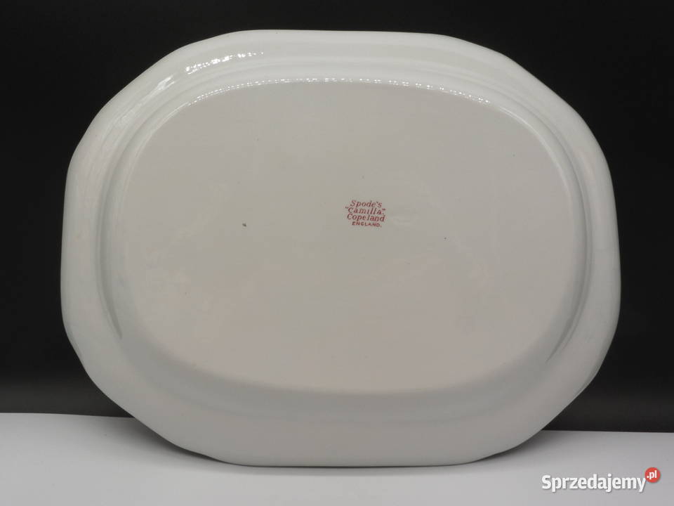 Antyczny półmisek SPODE Pink Camilla Vintage wielkopolskie