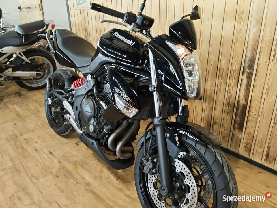 Kawasaki ER Piękny Motocykl KAWASAKI ER6n naked Stare Miasto