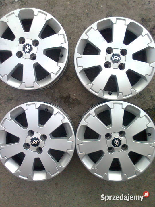 felgi aluminiowe 15 Hyundai i10 i20 Kia Rio podkarpackie Jarosław