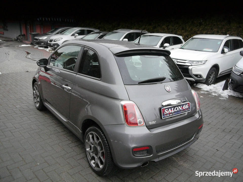 Fiat 500 14t Abarth Skóra Stan b bezwypadkowy z Częstochowa