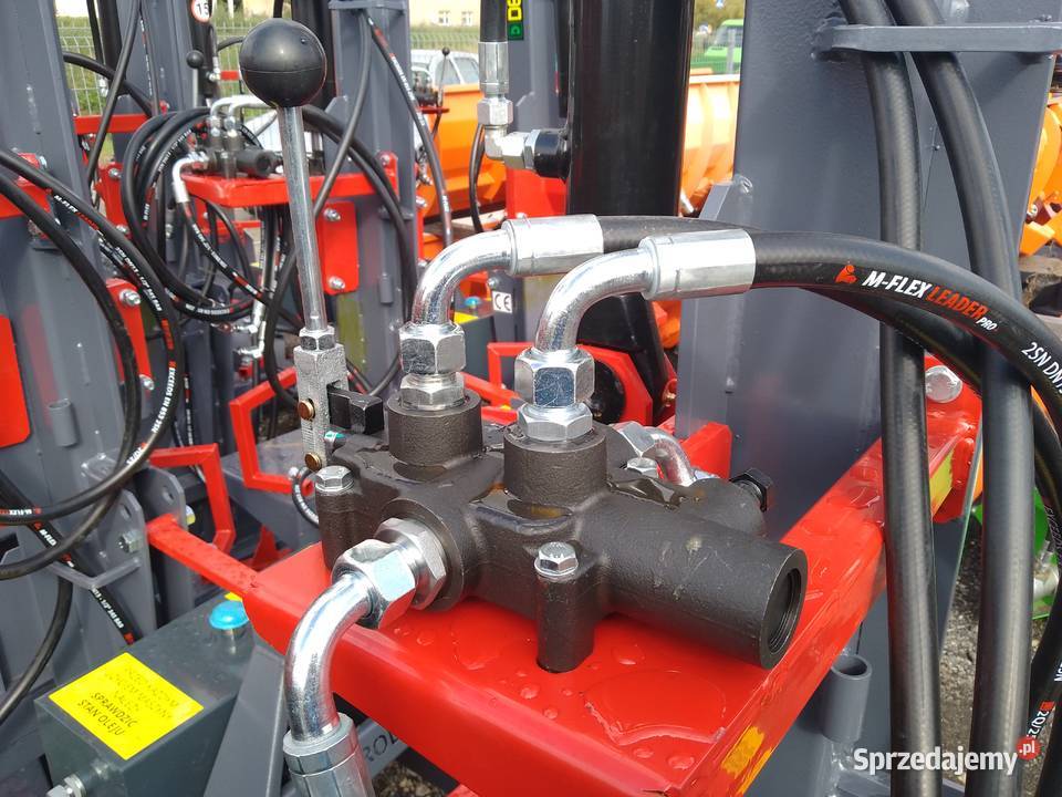 łuparka hydrauliczna pionowa WOM Limanowa sprzedam