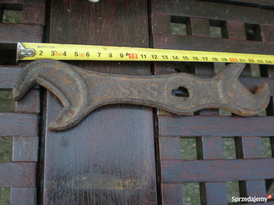 Zabytkowy kolekcjonerski klucz SS Barlinek