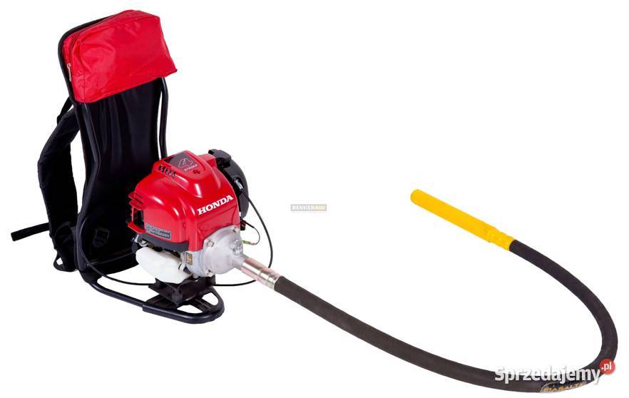 Wibrator do betonu Plecak z silnikiem Honda Pozostałe Krasnobród sprzedam