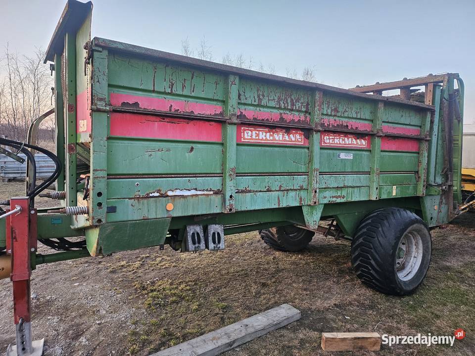 Bergmann 7 ton Rorzutnik obornika Pionowa wały nieuszkodzony Góra Kalwaria