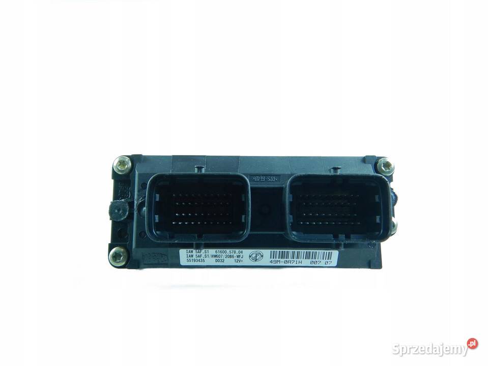 KOMPUTER SILNIKA FIAT PANDA 03 11 REGEN ORYGINAŁ osobowe