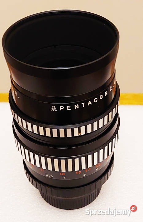 Obiektyw Pentacon zebra 135 mm Legnica