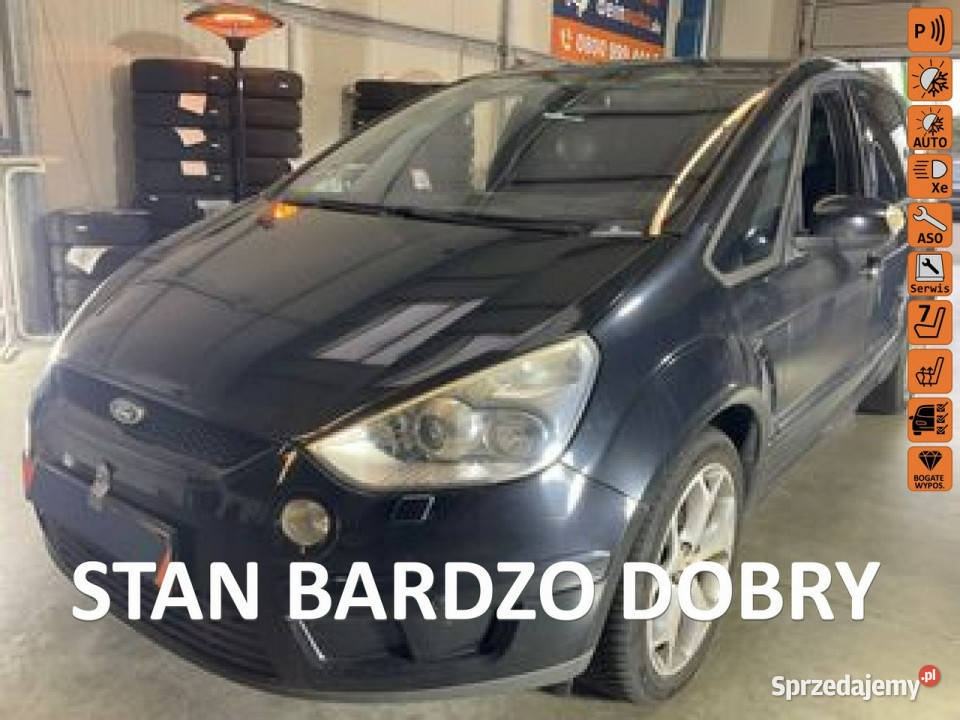 Ford S 7Osób 20 Benzyna Titanium PodgFotele Pdc Samochody osobowe śląskie Cieszyn sprzedam