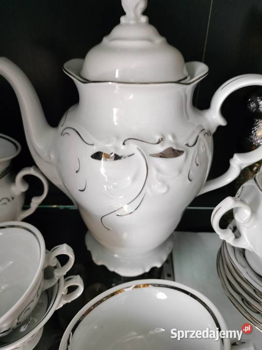 Serwis kawowy Wałbrzych srebrzony zachodniopomorskie Choszczno