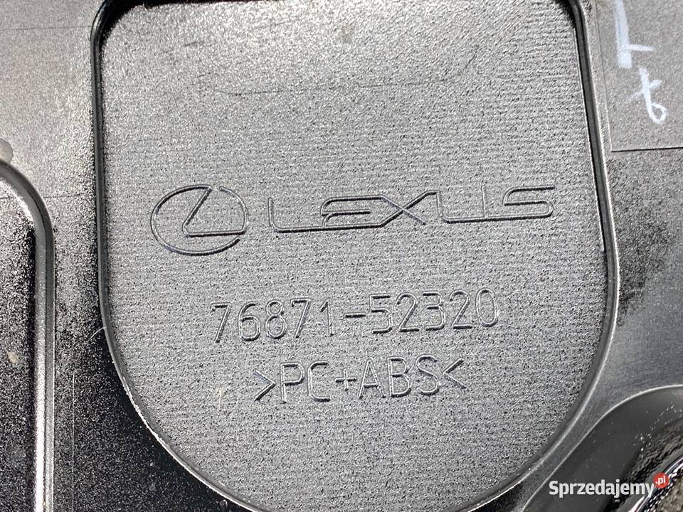 SPOILER TYŁ LEXUS LBX Crossover Sonic Chrome osobowe Spoilery