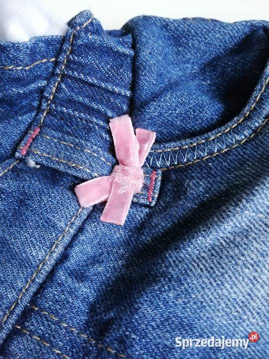 Sukienka spódniczka jeansowa ogrodniczka Rozmiar 74 Katowice