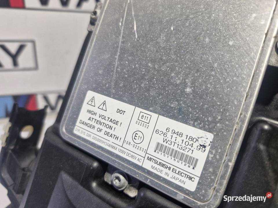 BMW E90 E91 LAMPA PRAWA PRZÓD KOMPLETNA BI XENON sprzedam